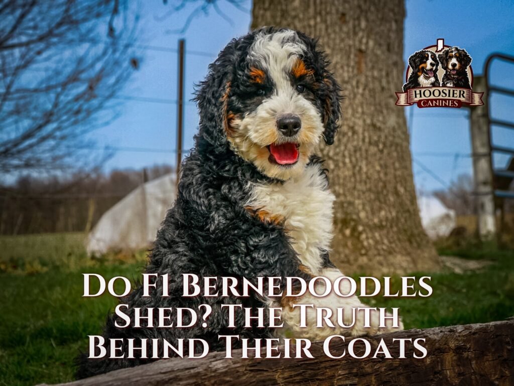 Do F1 Bernedoodle Shed? A Blog Post By Hoosier Canines