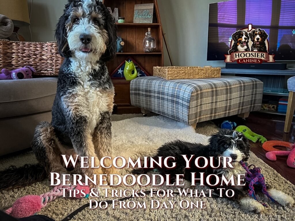 Welcoming Your Bernedoodle To Home With Tips And Tricks Of What To Do.