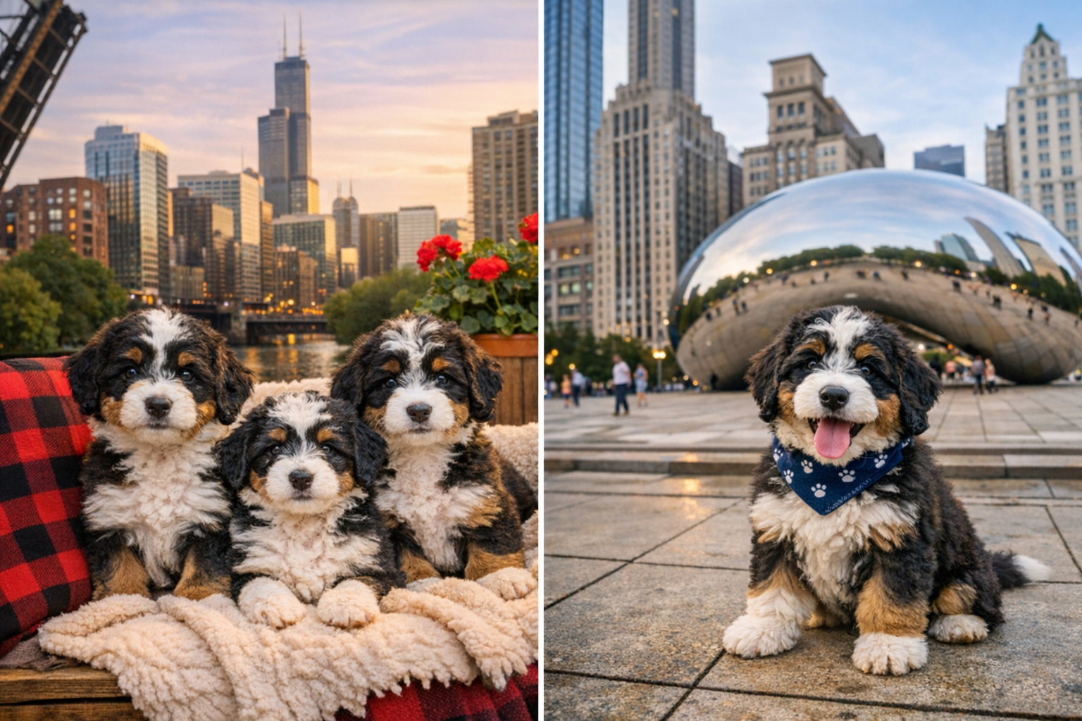 Bernedoodles For Sale In Chicago
