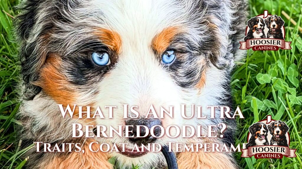 What Is An Ultra Bernedoodle? Traits, Coat And Temperament 1 Ultra Bernedoodle