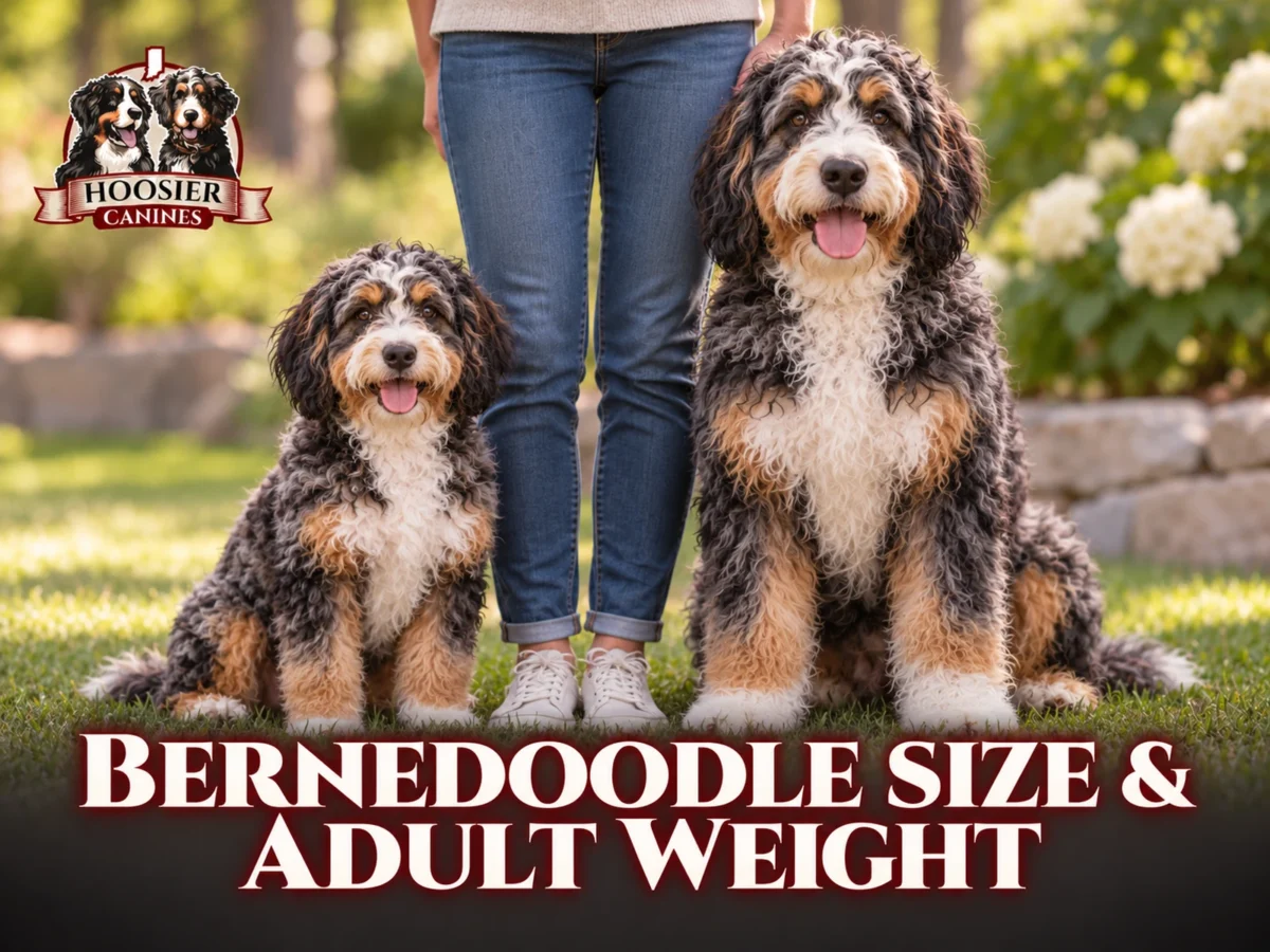 Bernedoodle Size Chart &Amp; Adult Weight Guide 1 Bernedoodle Size Chart &Amp; Adult Weight Guide