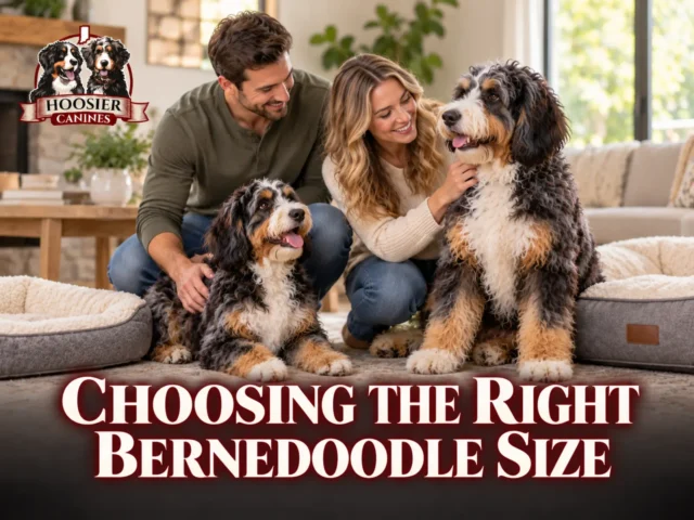 Hoosier Canines Choosing Bernedoodle Size