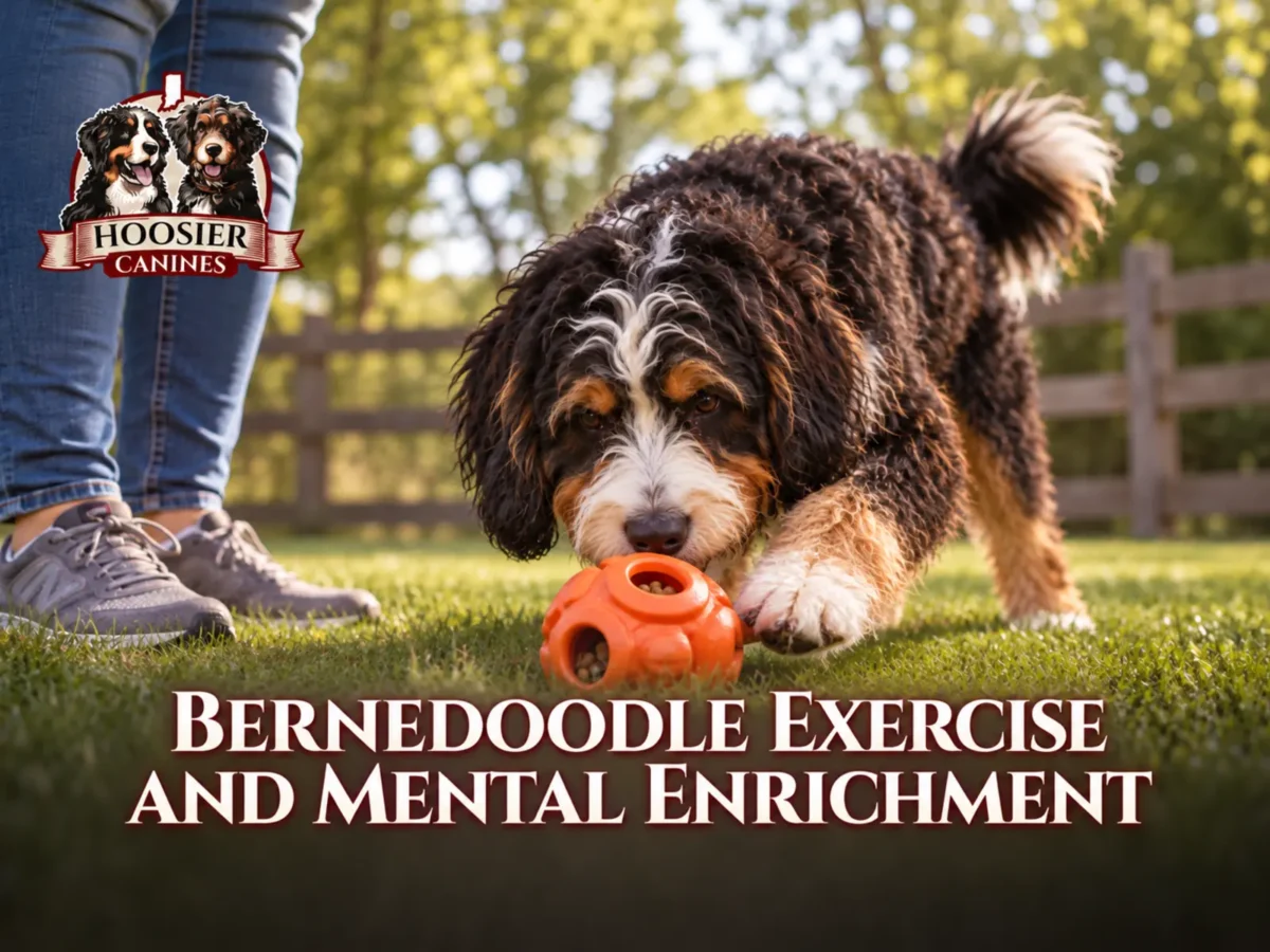 Bernedoodle Exercise And Mental Enrichment 1 Bernedoodle Exercise And Mental Enrichment