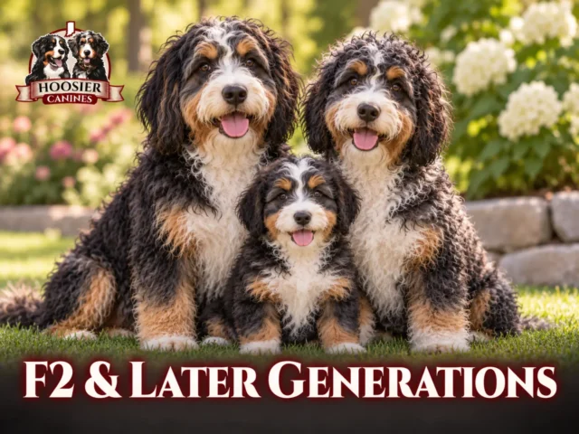 Hoosier Canines F2 Bernedoodle