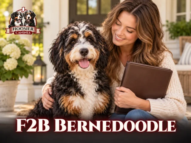 Hoosier Canines F2B Bernedoodle