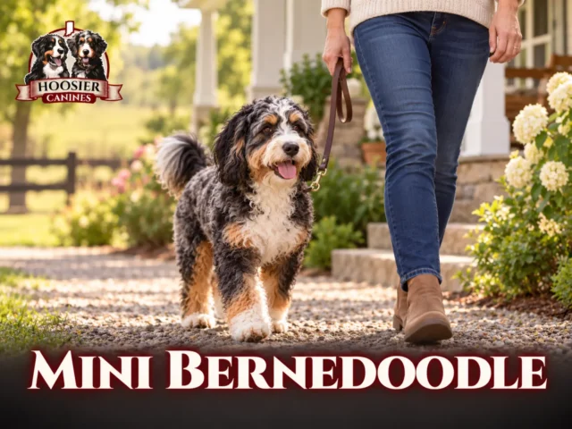 Hoosier Canines Mini Bernedoodle