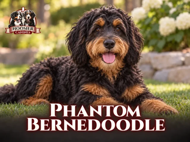 Hoosier Canines Phantom Bernedoodle