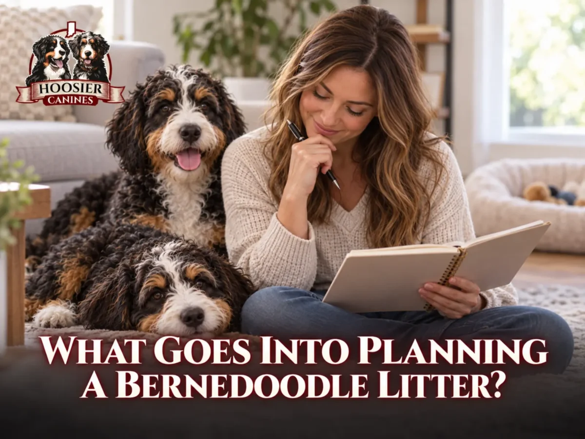 What Goes Into Planning A Bernedoodle Litter? 1 What Goes Into Planning A Bernedoodle Litter?