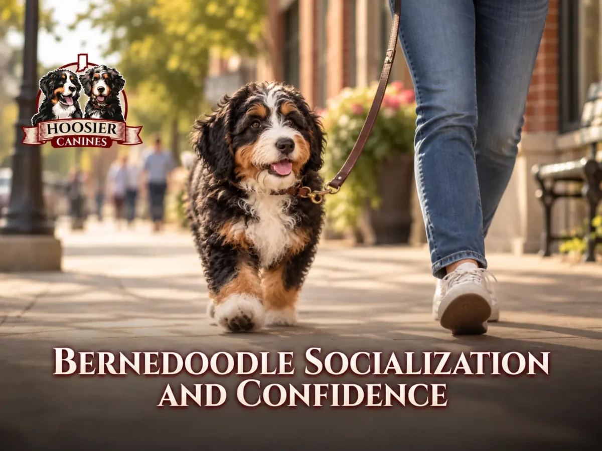 Bernedoodle Socialization And Confidence