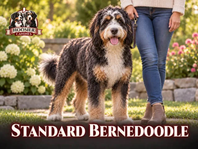 Hoosier Canines Standard Bernedoodle